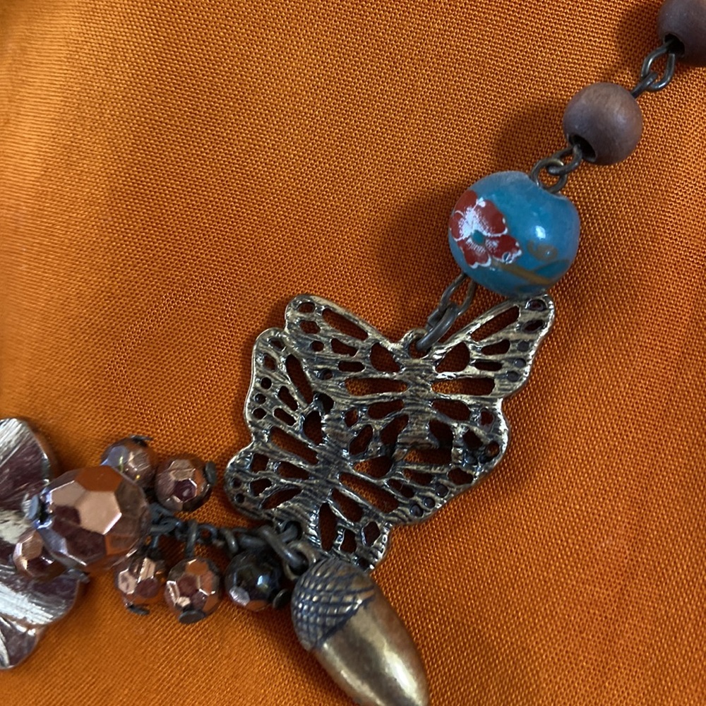 Cookie Lee Statement Pc Necklace 20” Euc - image 3